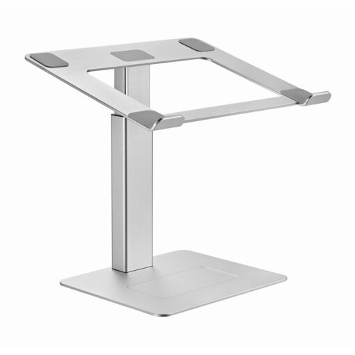 Soporte para portátil Gembird, Plata, Aluminio, 39.6 cm