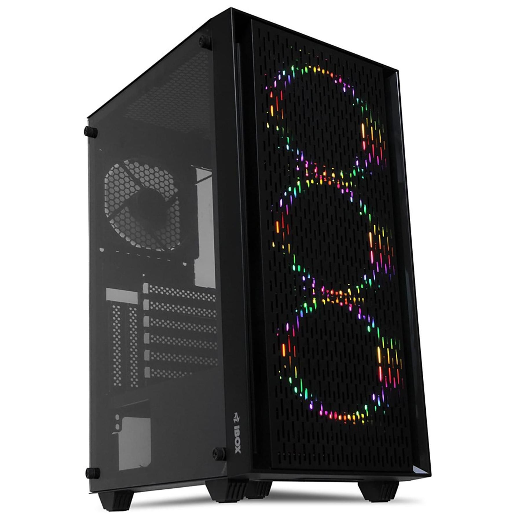 Ibox CETUS 903 Midi Tower Case, Black