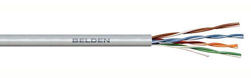 Belden 4P Networking Cable, 100MHz, Grey, 305m