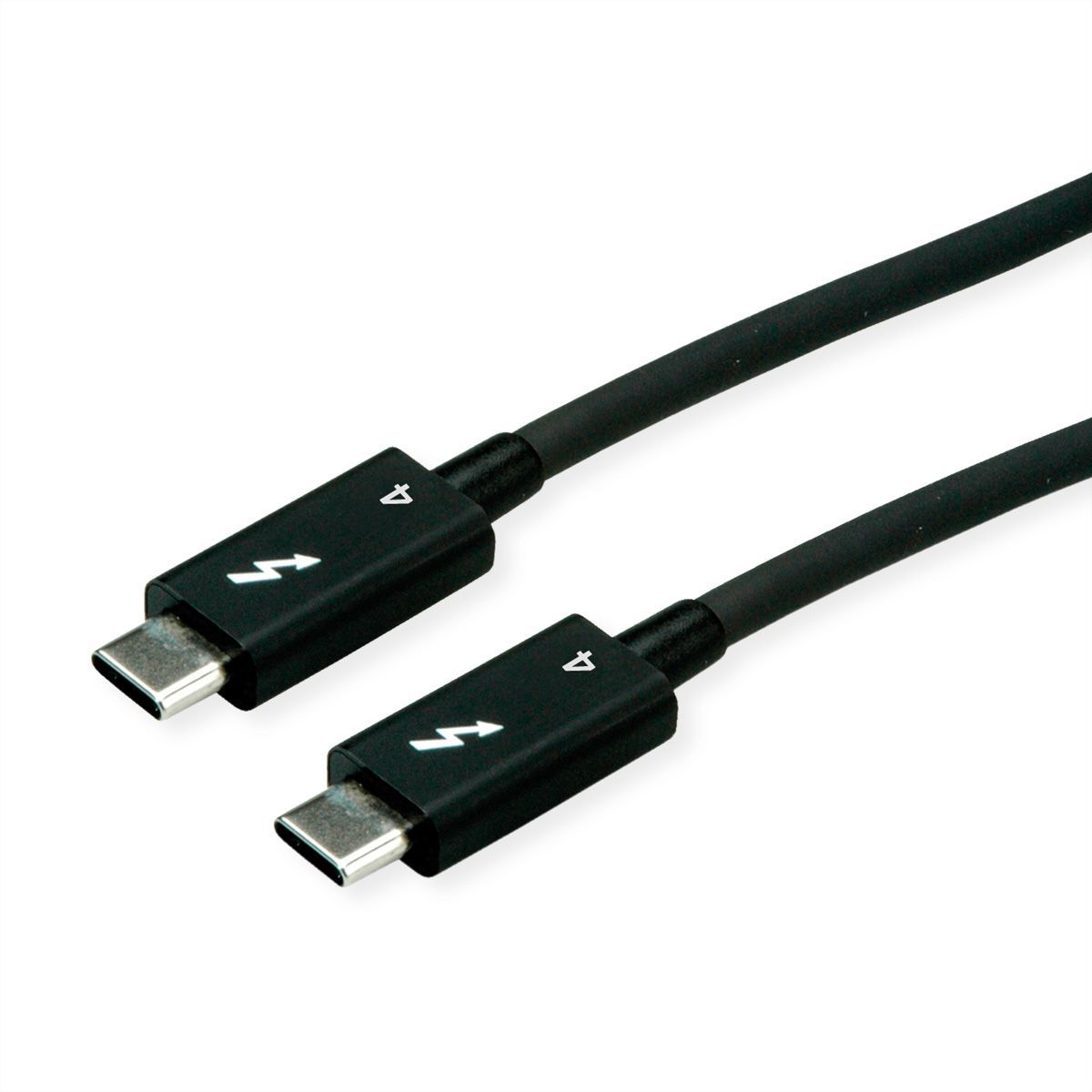 Roline USB C Cable 1m, USB 3.2 Gen 1 (3.1 Gen 1), Black