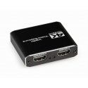 Gembird 4K USB Graphics Adapter, Black