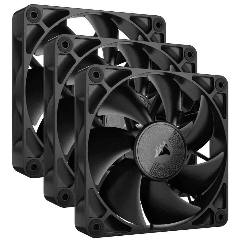 Corsair iCUE LINK RX120 12cm Fan (3-Pack) - Black