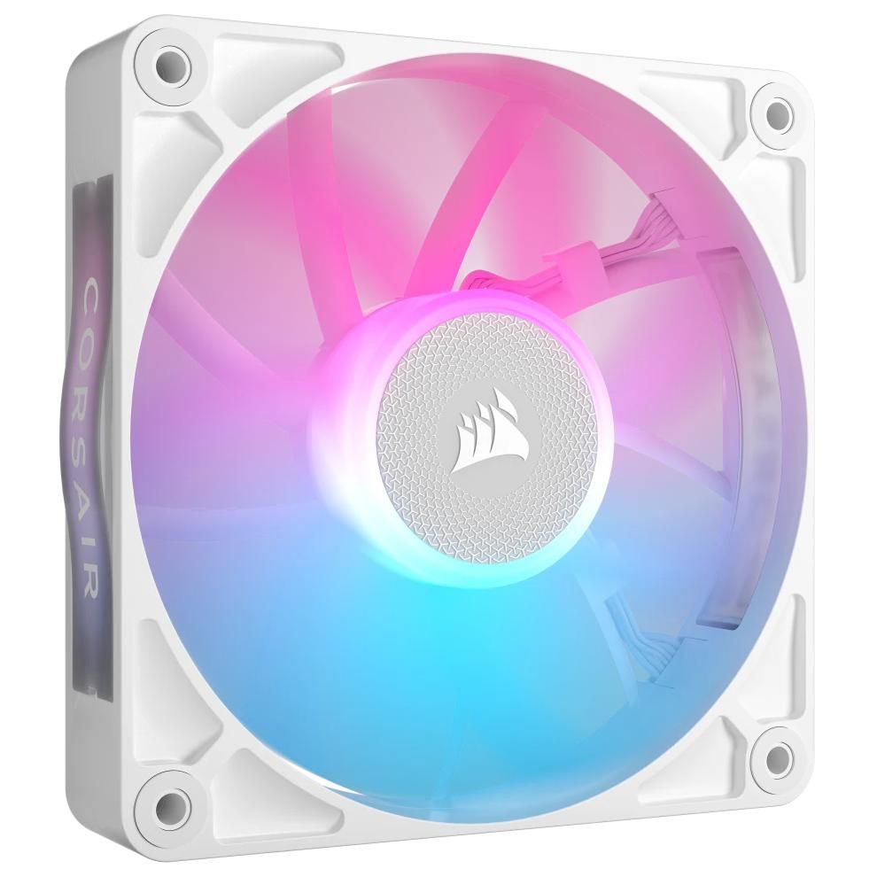 Ventilador Corsair iCUE LINK RX120 RGB de 12 cm Blanco