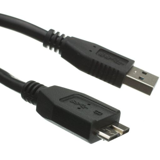 Cable Brackton USB 3.0 (1m, Negro)
