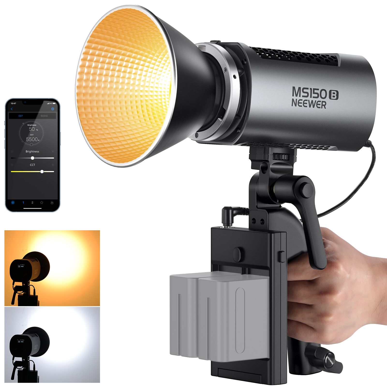 Neewer MS150B 130W COB Video Light