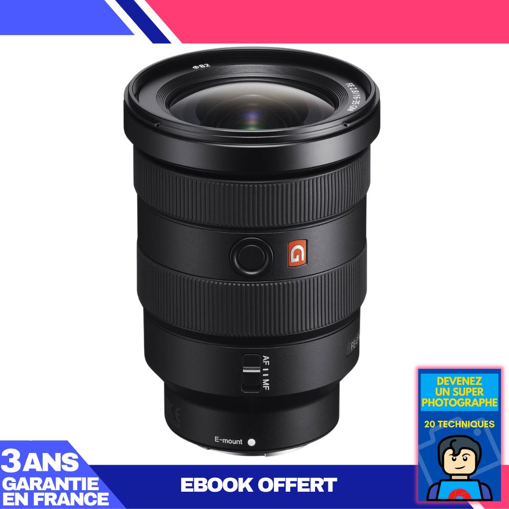 Sony FE 16-35mm F2.8 GM Lens + Ebook: Become a Master Photographer