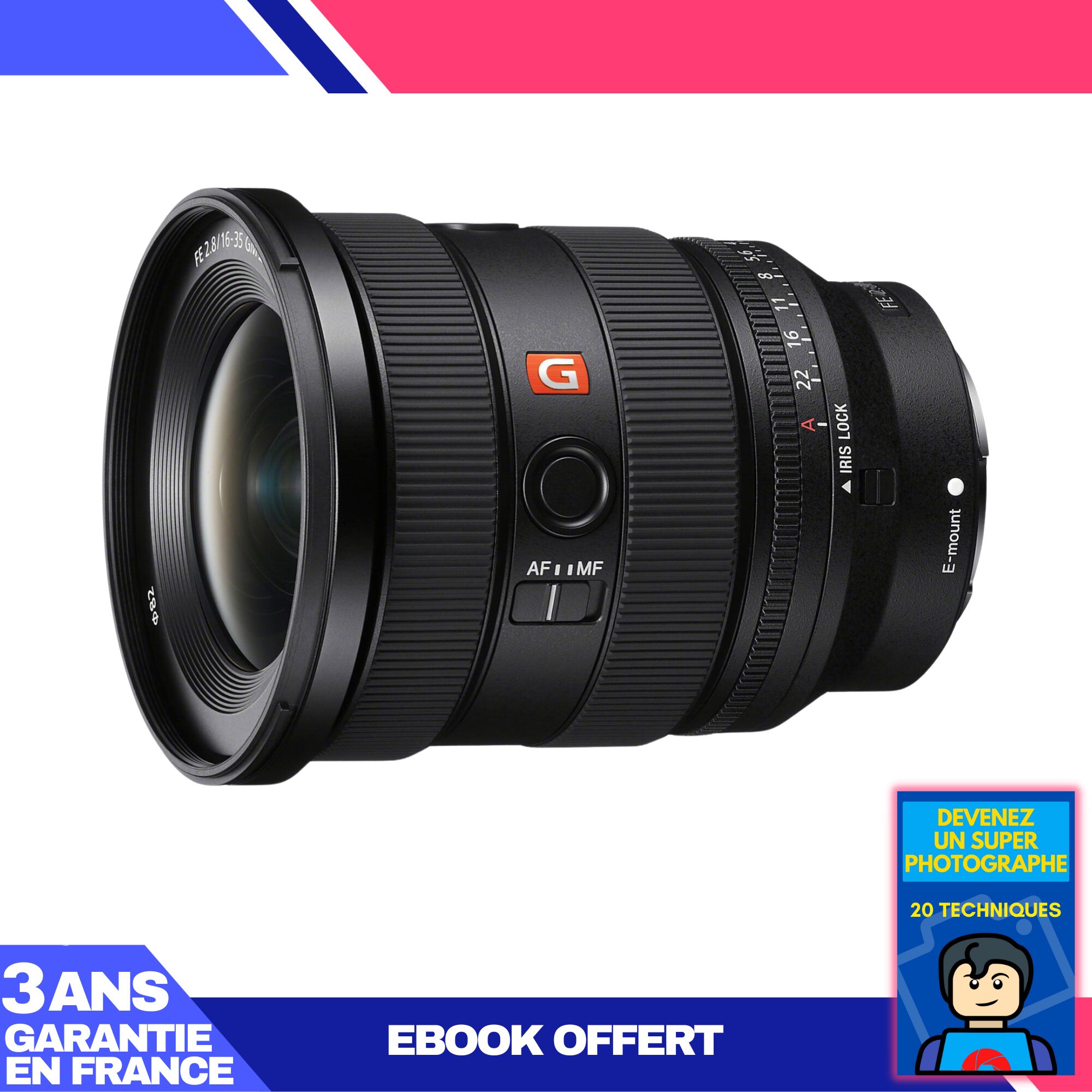 Sony FE 16-35mm f/2.8 GM II Lens + 'Become a Super Photographer' Ebook