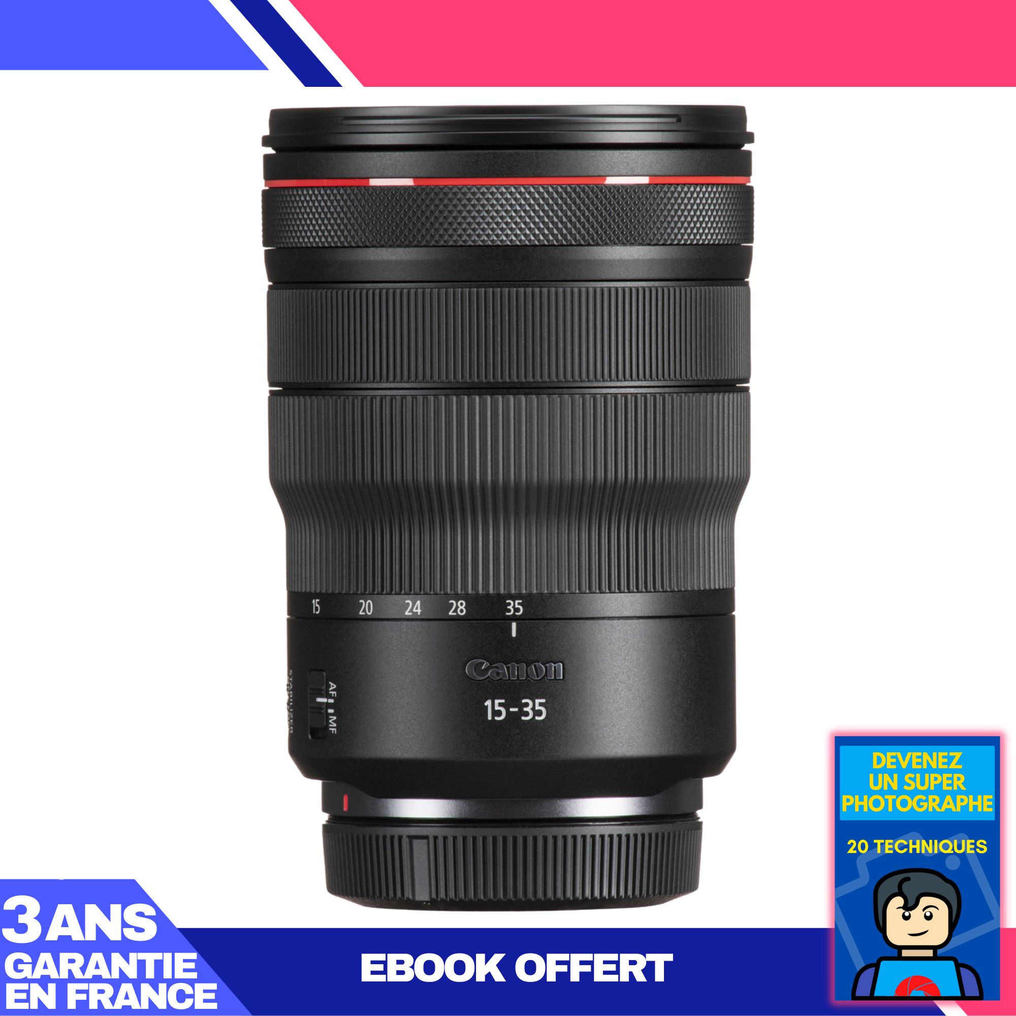Canon RF 15-35mm f/2.8L IS USM Lens + 'Become a Master Photographer' Ebook