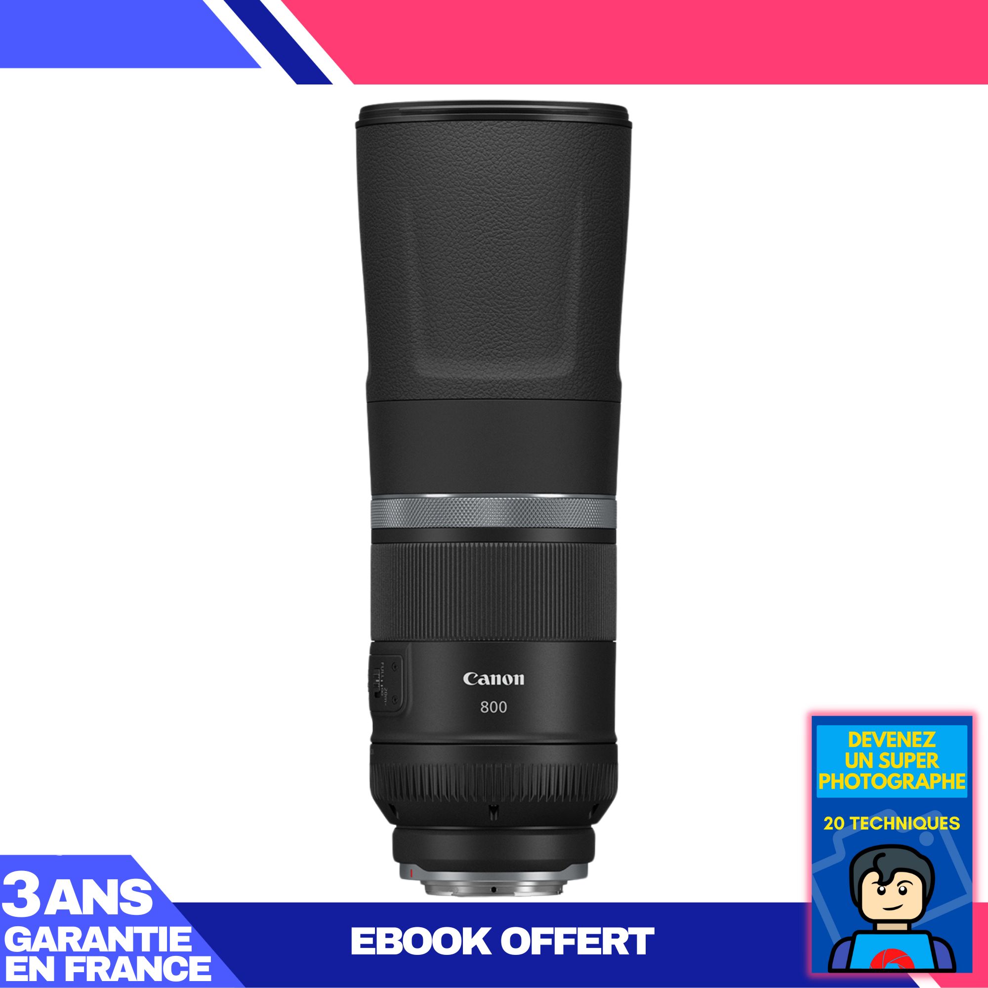 Canon RF 800mm F11 IS STM Lens + 'Become a Super Photographer' Ebook