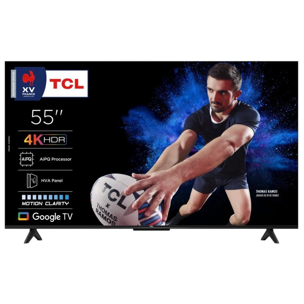 TCL 55P69K 55-inch 4K UHD Smart TV with Metal Finish