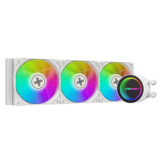 Xilence Liquid Cooler Kit for Processors, 12cm White Fan, Ceramic Bearing