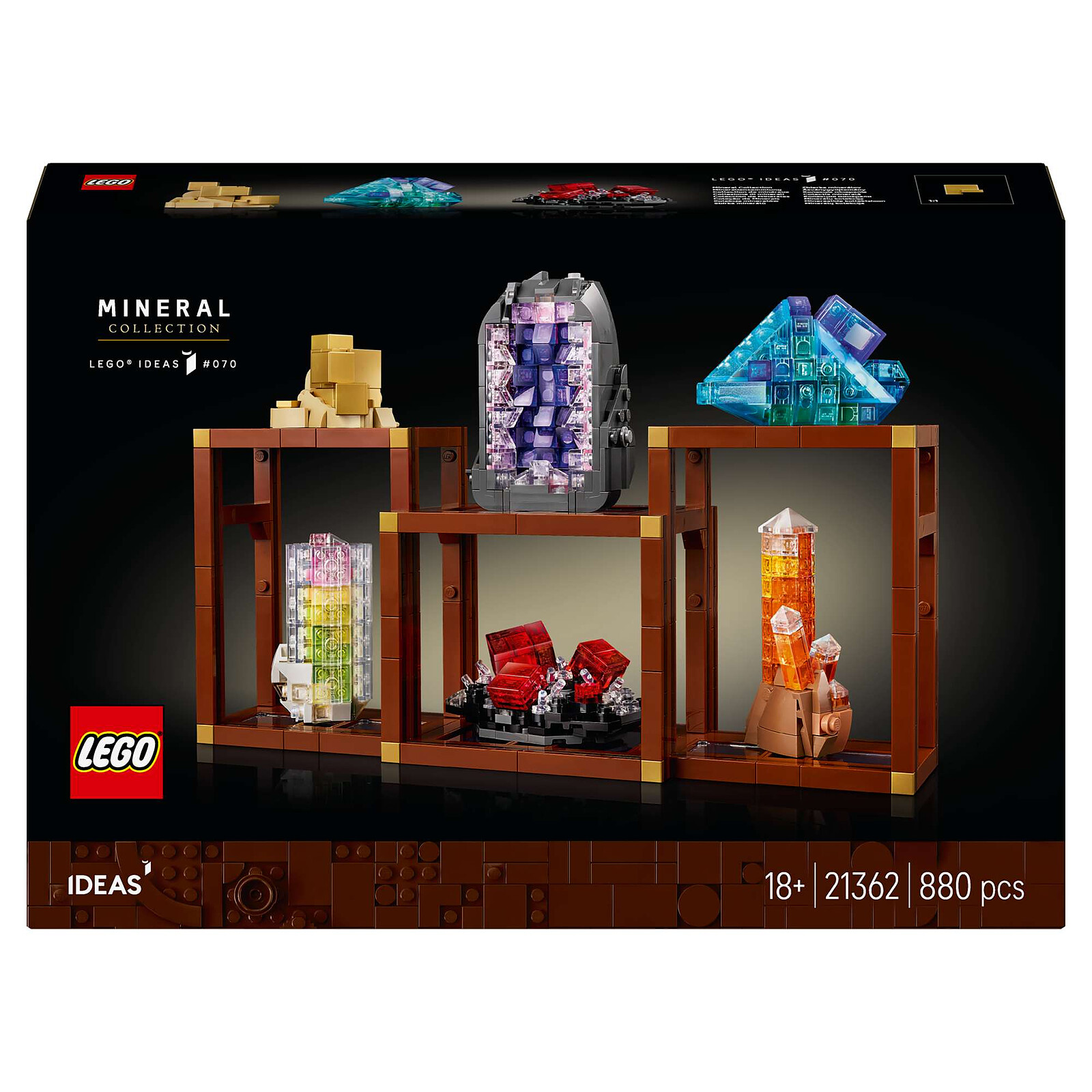 LEGO Ideas 21362 Mineral Collection
