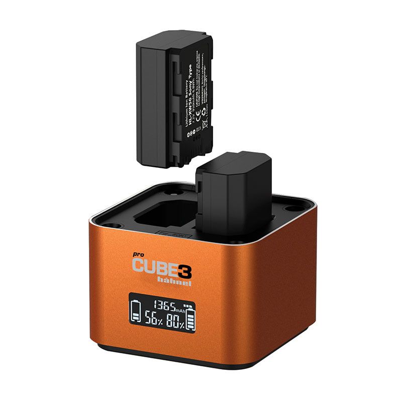 Cargador Hahnel ProCube3 para Sony NP-BX1, NP-FW50, NP-FZ100