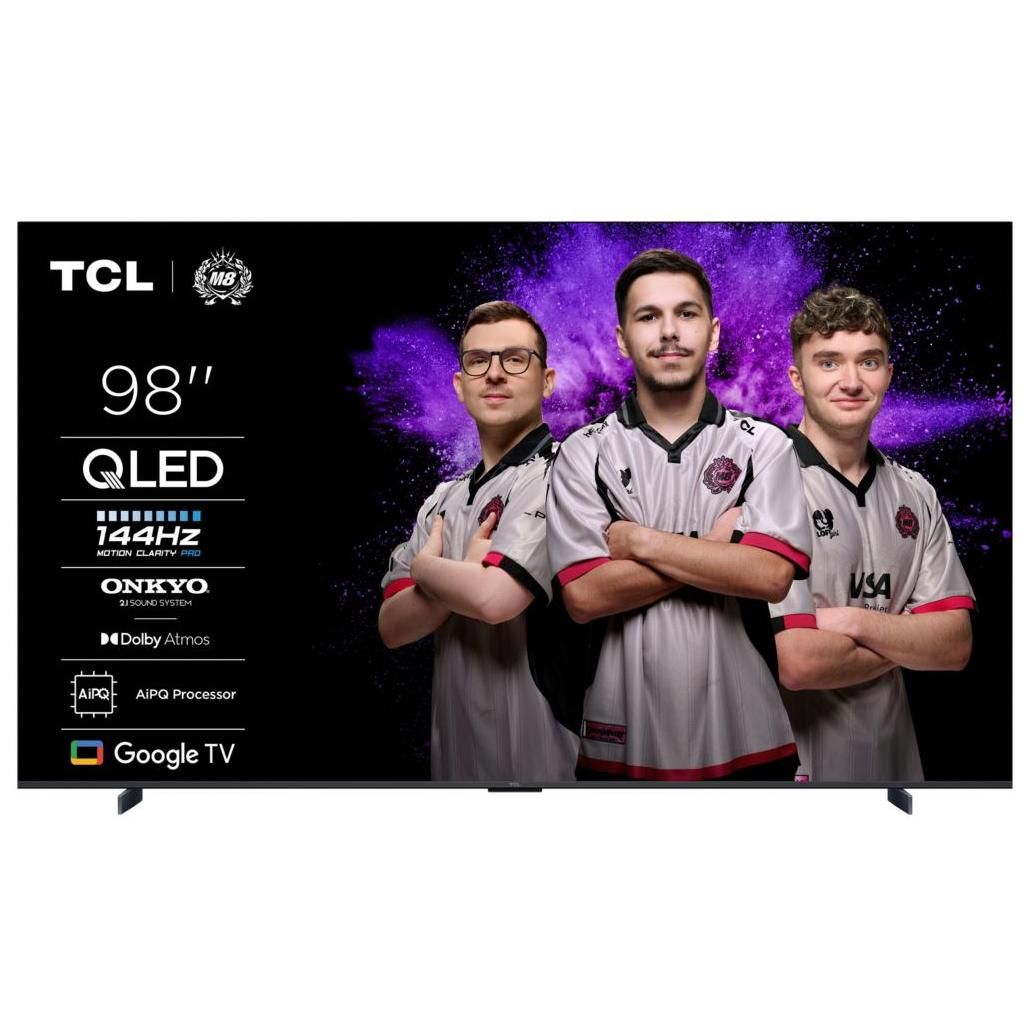 TCL 98P89K QLED TV - 248 cm (98") 4K UHD Metal Finish
