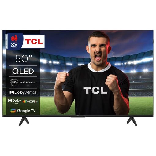 TV TCL 50P79K QLED de 50" (126 cm) 4K UHD con marco de aluminio pulido
