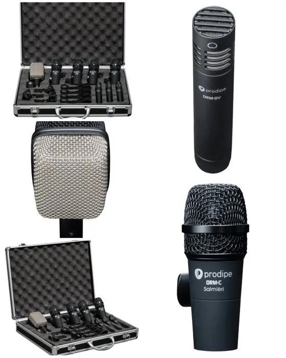 Prodipe 8-Piece Drum Microphone Kit - DRM Series
