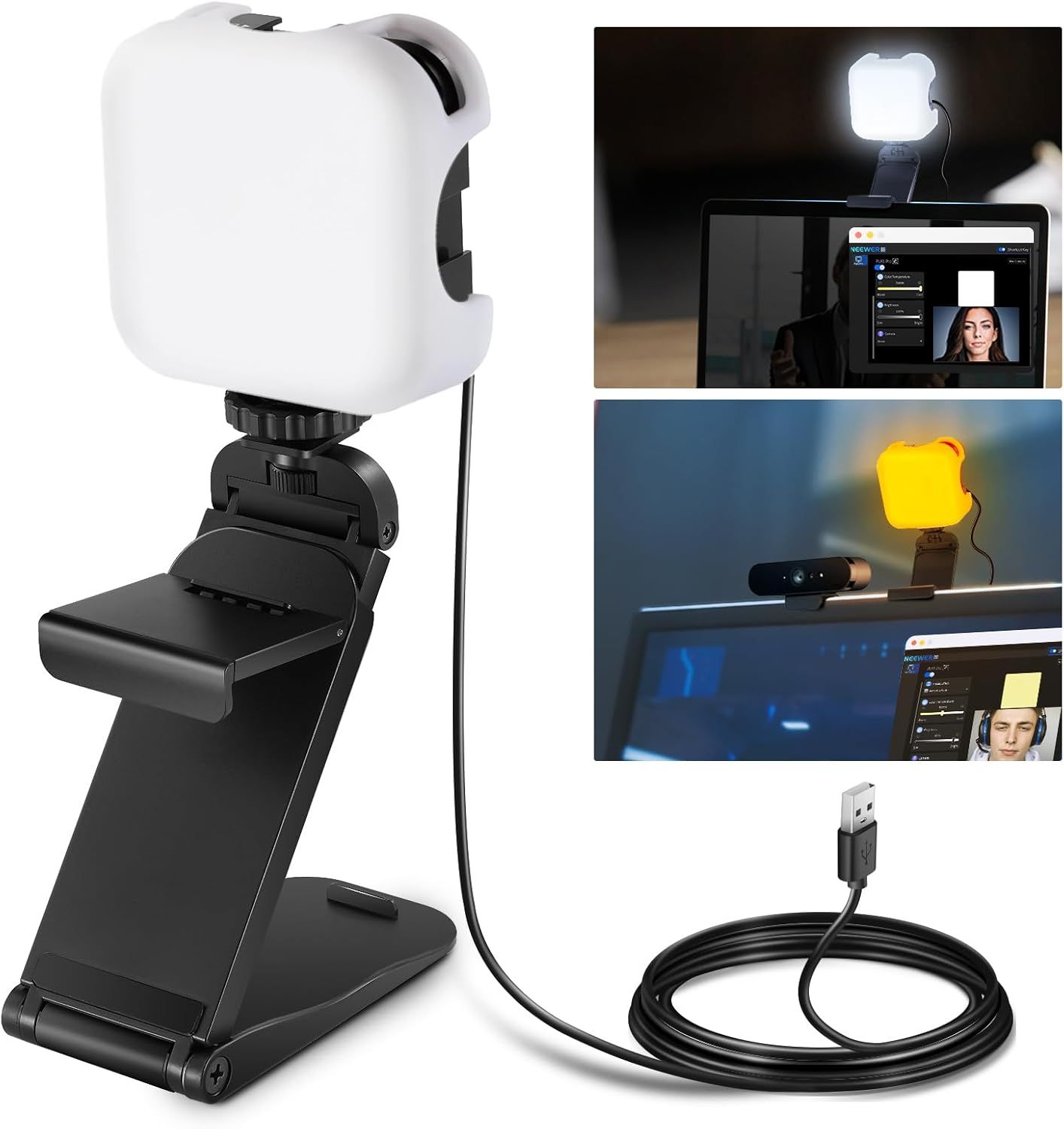 Neewer Video Conference LED Light with App Control