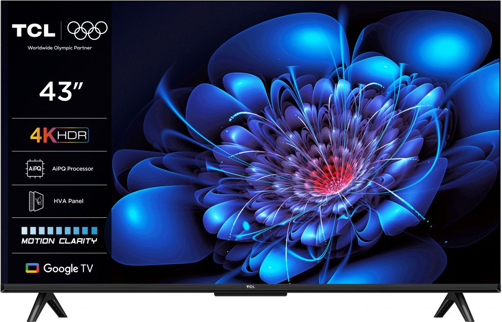 TCL 4K HDR Smart TV 43P69K 109cm (2025)