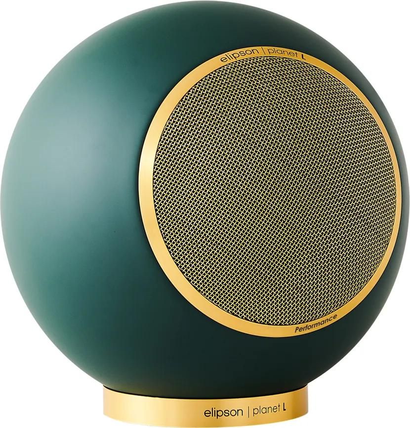 Elipson Planet L Performance Speaker - Forest Green Gold