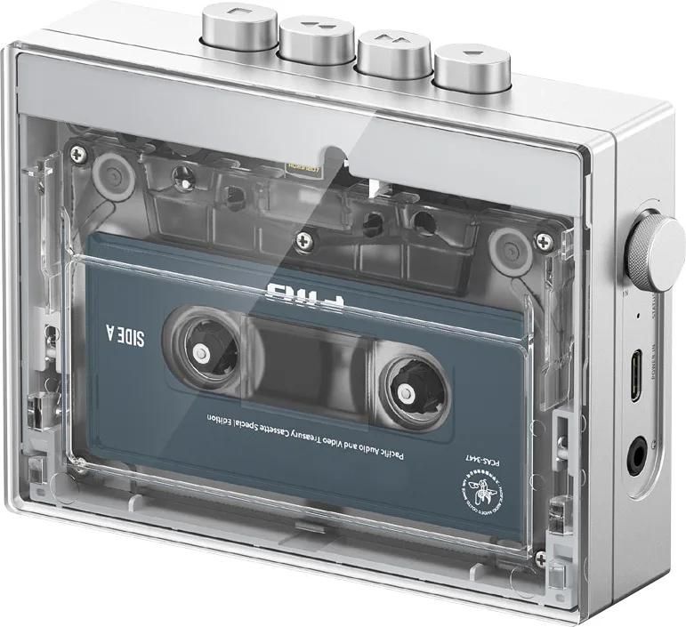 FiiO CP13 Cassette Player, Transparent