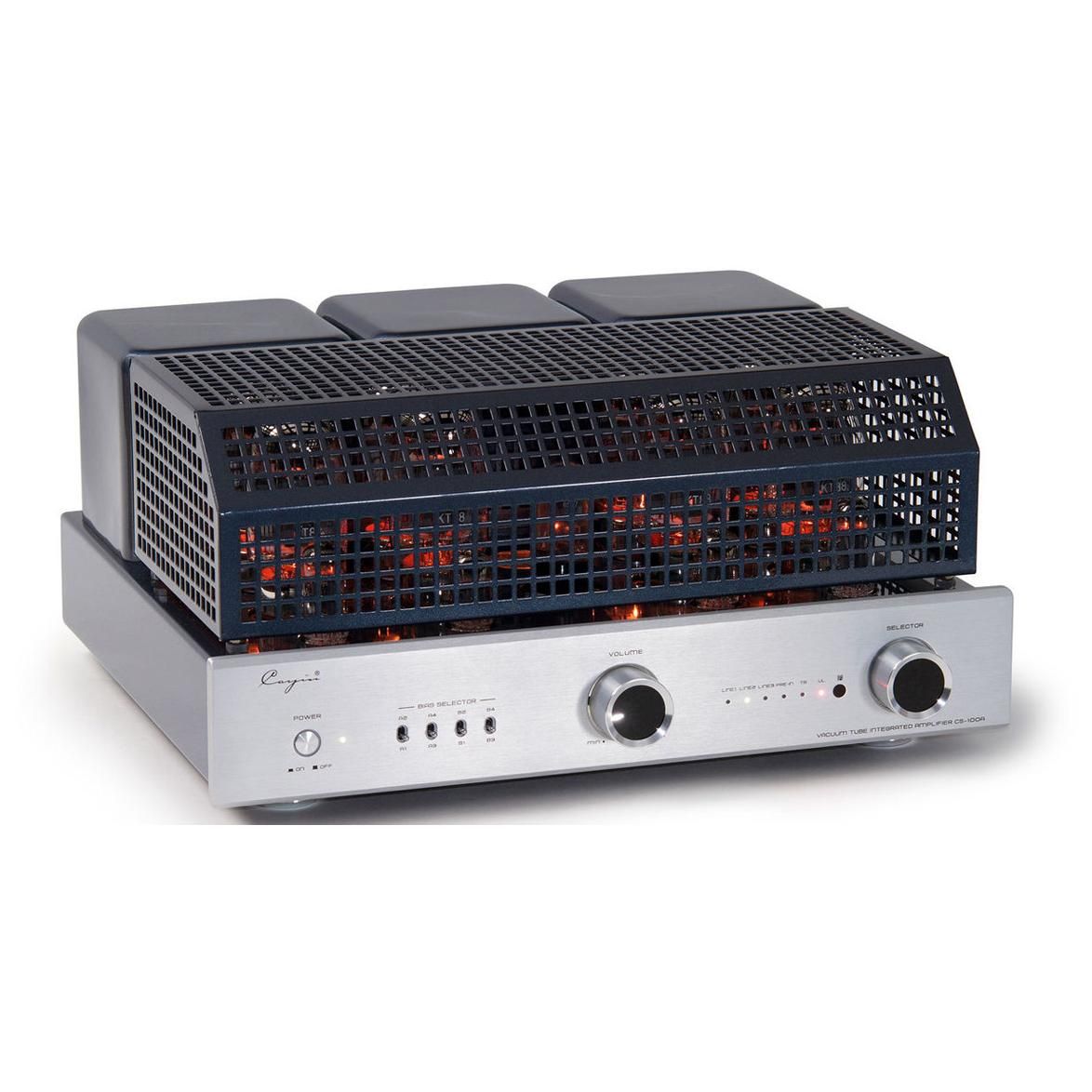 Cayin CS-100A EL34 Stereo Amplifier - Silver