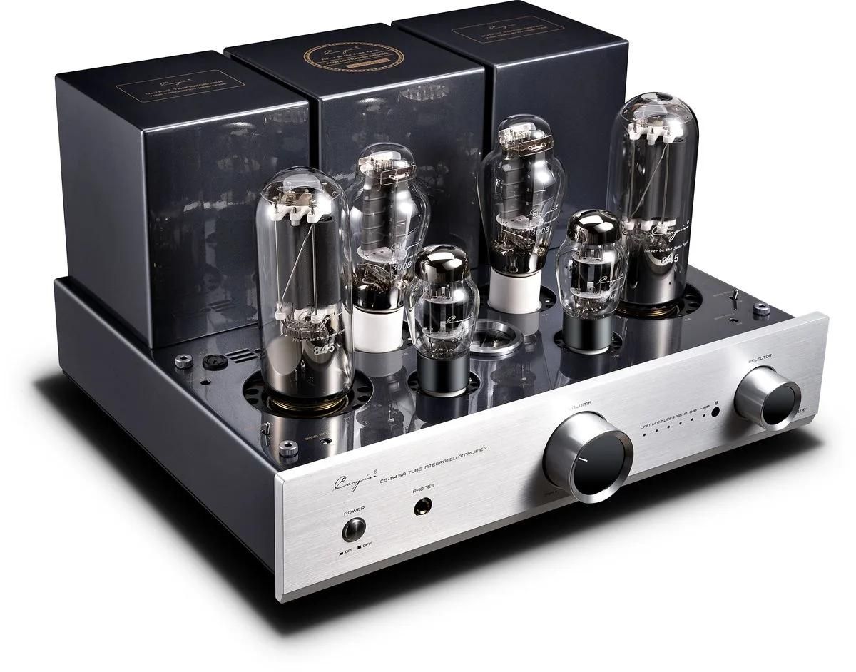 Cayin CS-845A Reference Silver Hi-Fi Stereo Amplifier