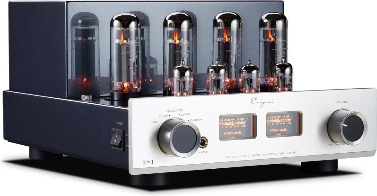 Cayin Jazz 80 EL34 Stereo Hi-Fi Amplifier Silver