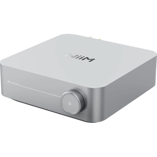 Amplificador estéreo Hi-Fi WiiM Amp Plata