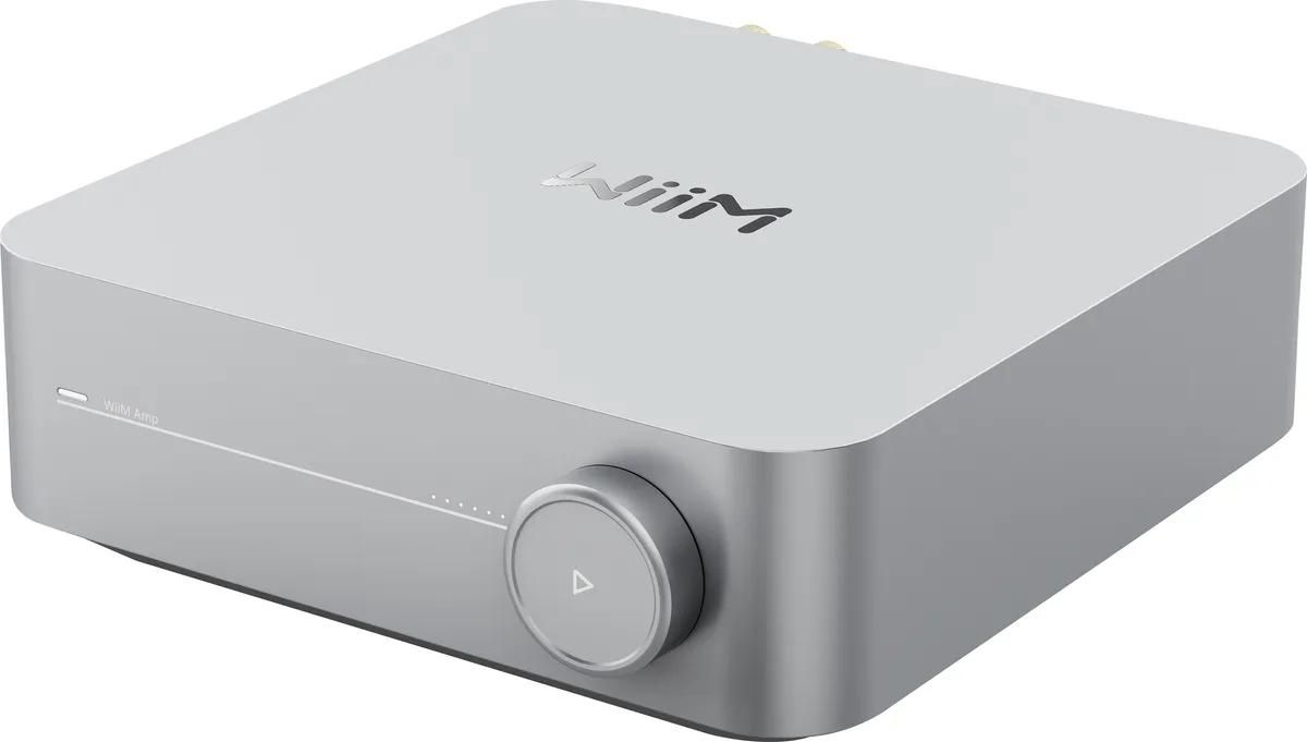 Amplificador estéreo Hi-Fi WiiM Amp Plata