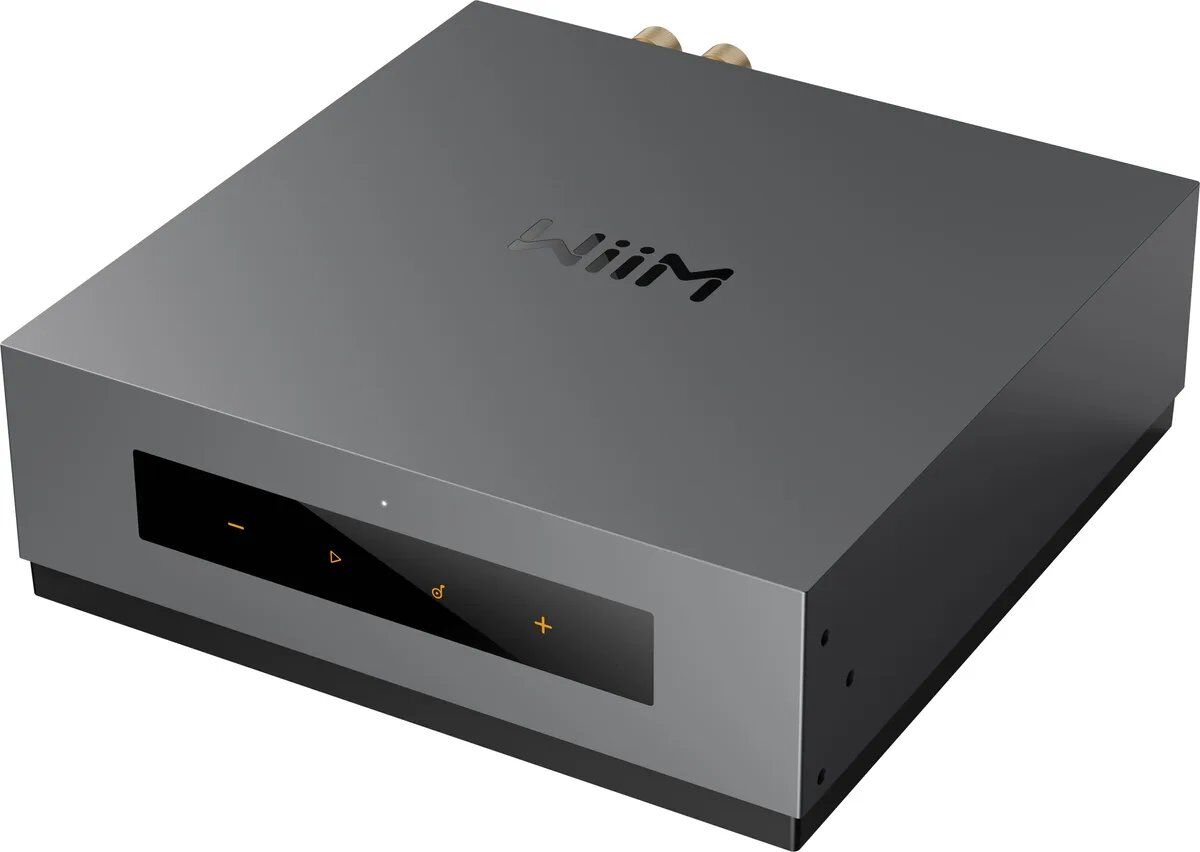 Amplificador estéreo Hi-Fi WiiM A80 con WiFi, Bluetooth y funciones de streaming