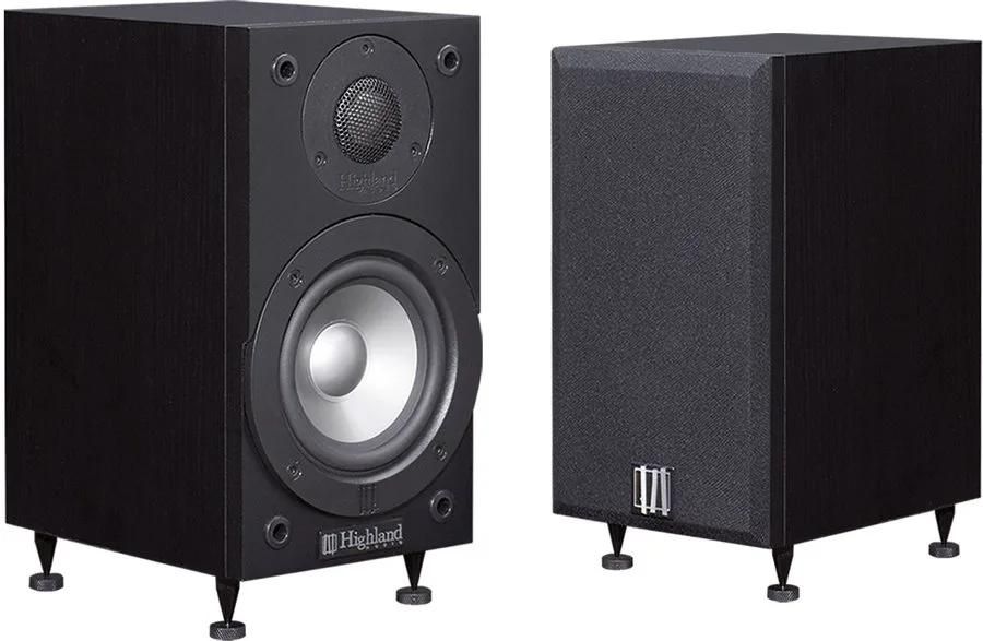 Highland Audio Angel 3201 Bookshelf Speaker - Black Wood