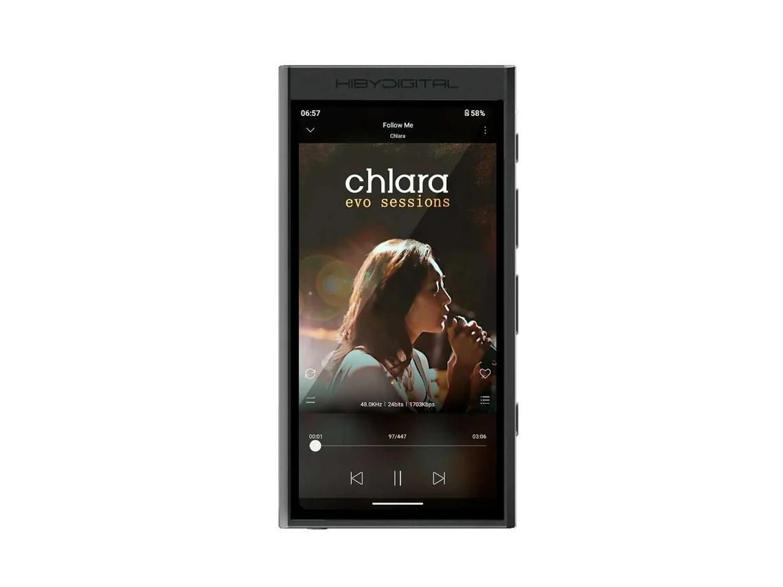 Reproductor de audio Hiby Digital M300 128 Negro
