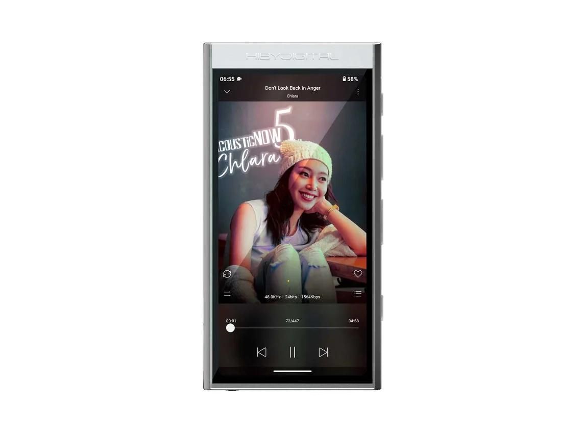 Hiby Digital M300 128MB Silver Audiophile MP3 Player