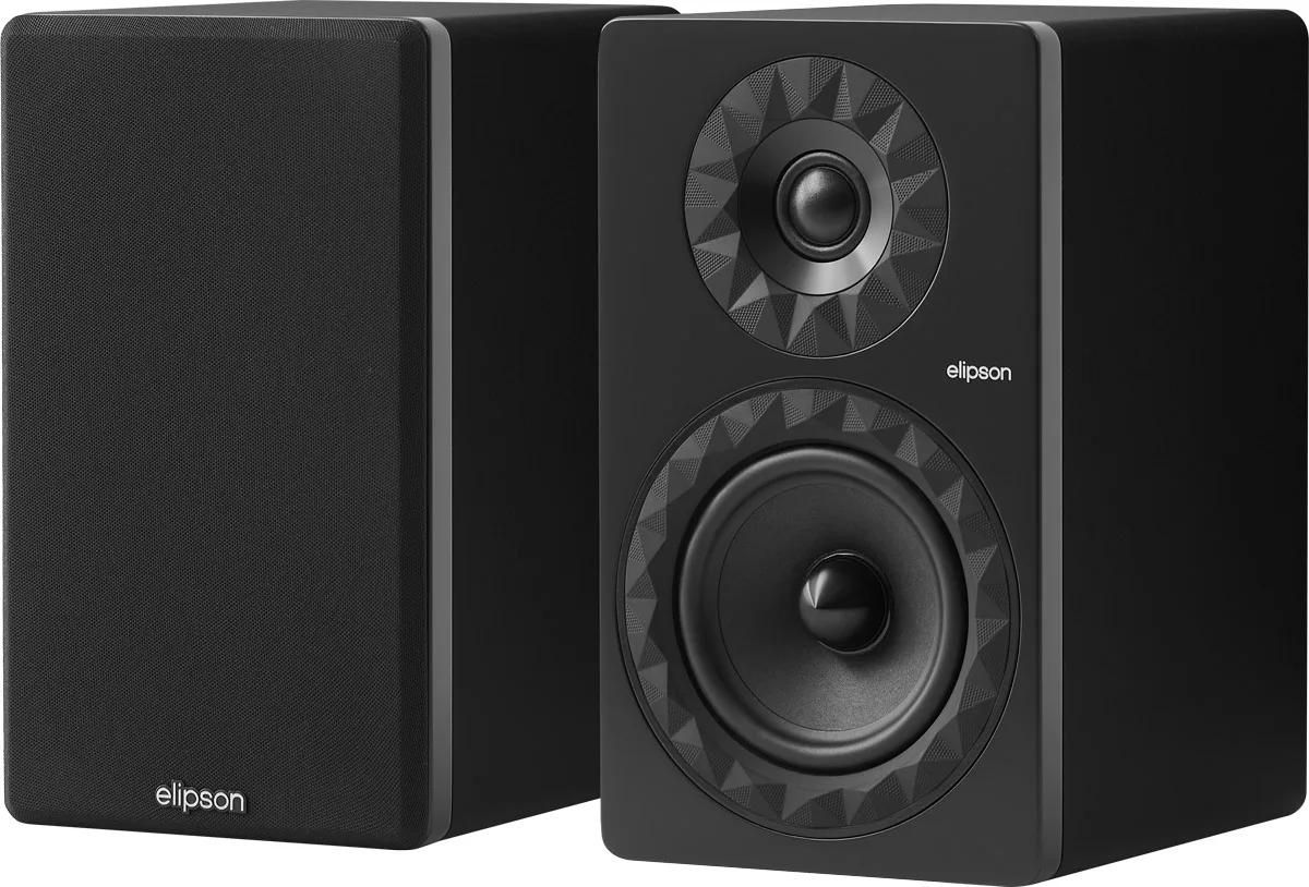 Elipson Prestige Facet II 6B Bookshelf Speaker - Black Matt