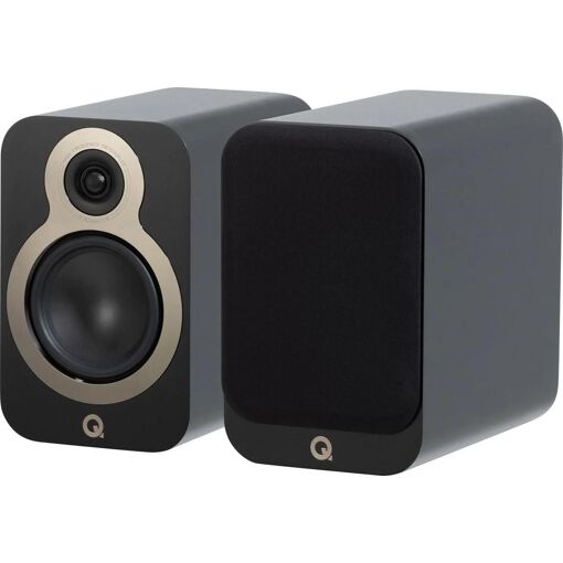 Altavoz de estantería Q Acoustics 3030C Negro mate