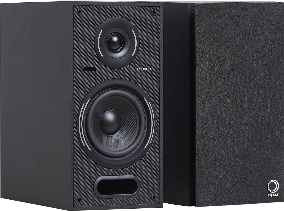 Elipson Horus 6B Active BT Hi-Fi Wireless Speaker (Pair) - Black Carbon