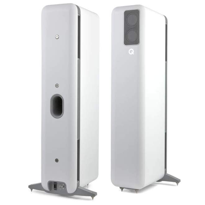 Q Acoustics Q Active 400 Wireless Hi-Fi Speaker - White (Right Channel)