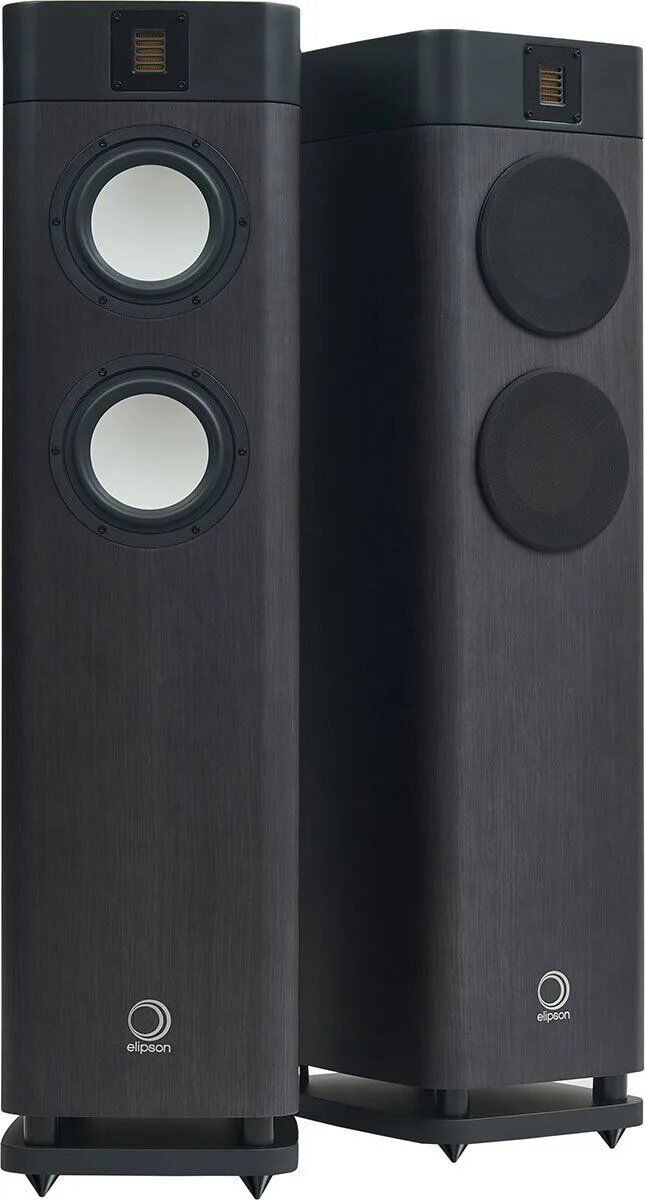 Elipson Legacy 3220 Bookcase Speaker - Black Cherry