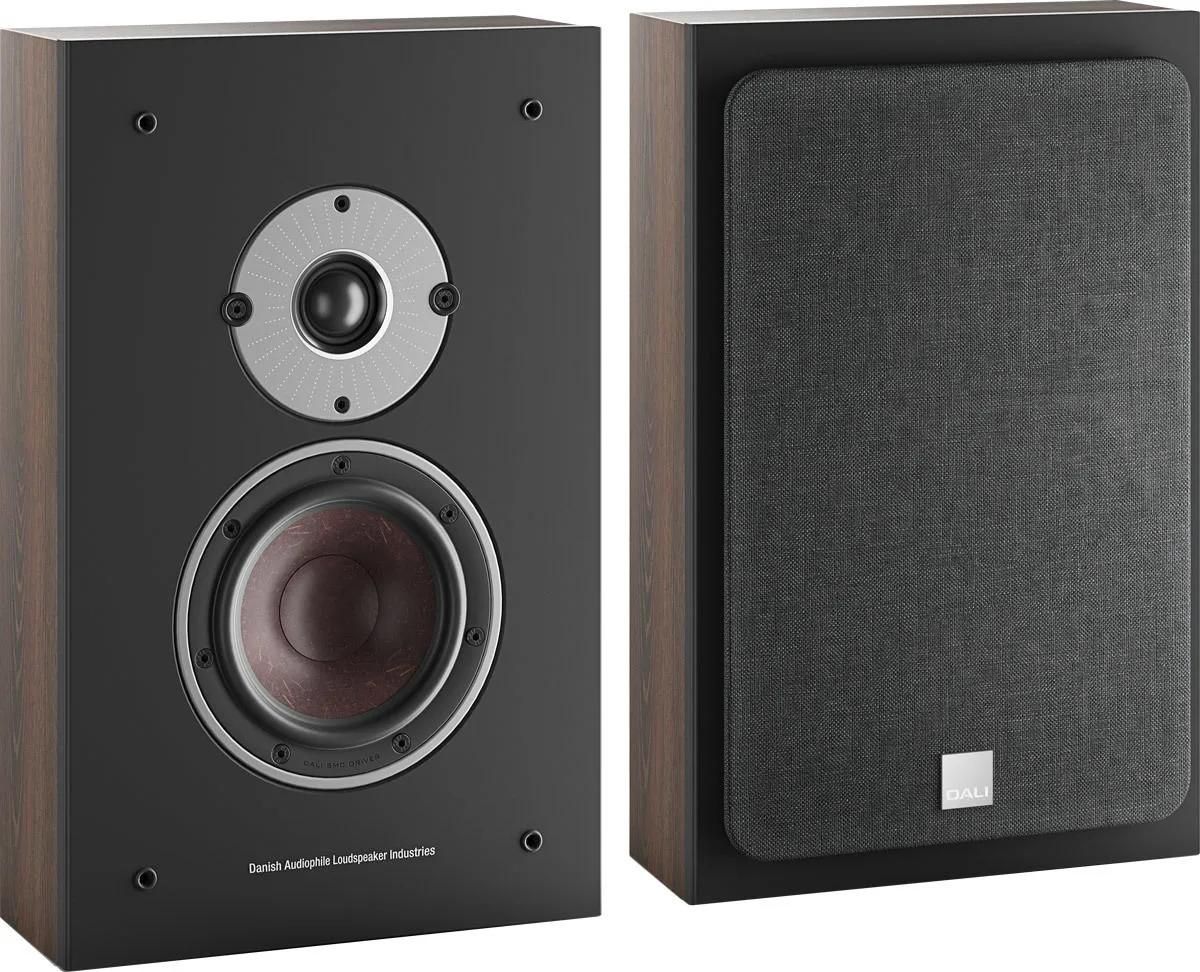 Dali Oberon On-Wall Hi-Fi Speaker - Dark Oak