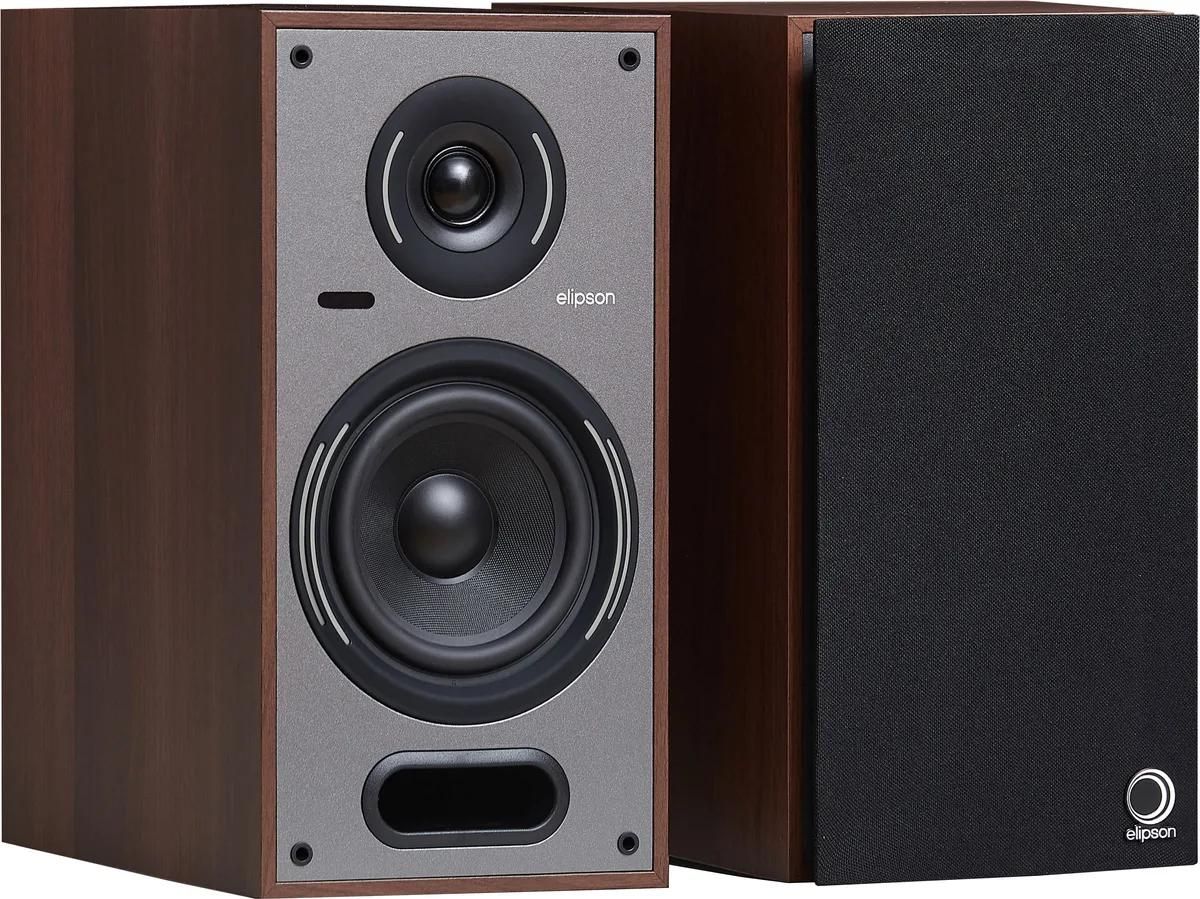 Elipson Horus 6B Active BT Hi-Fi Wireless Speaker - Walnut (Pair)