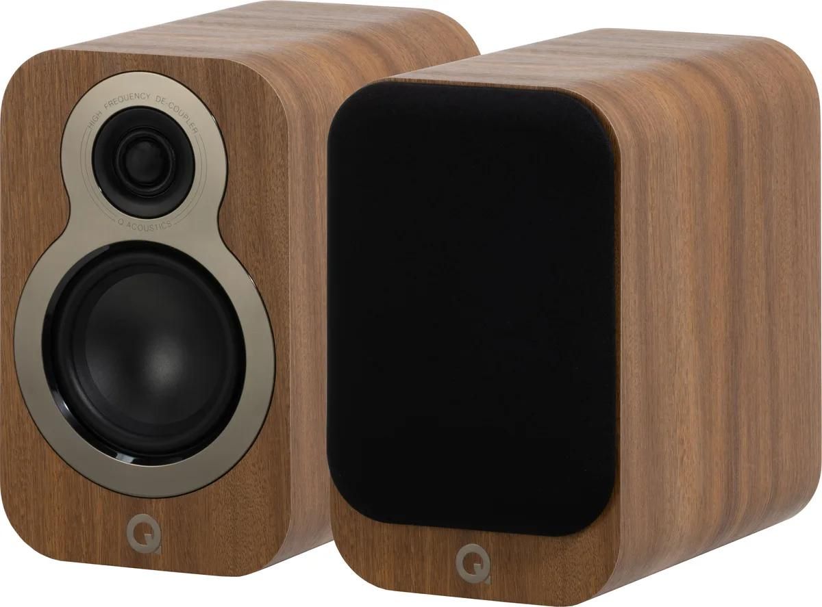Q Acoustics 3010C Bookshelf Speaker - Light Oak