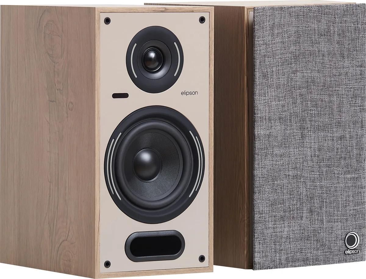 Elipson Horus 6B Active BT Wireless Hi-Fi Speaker (Pair, Light Wood)