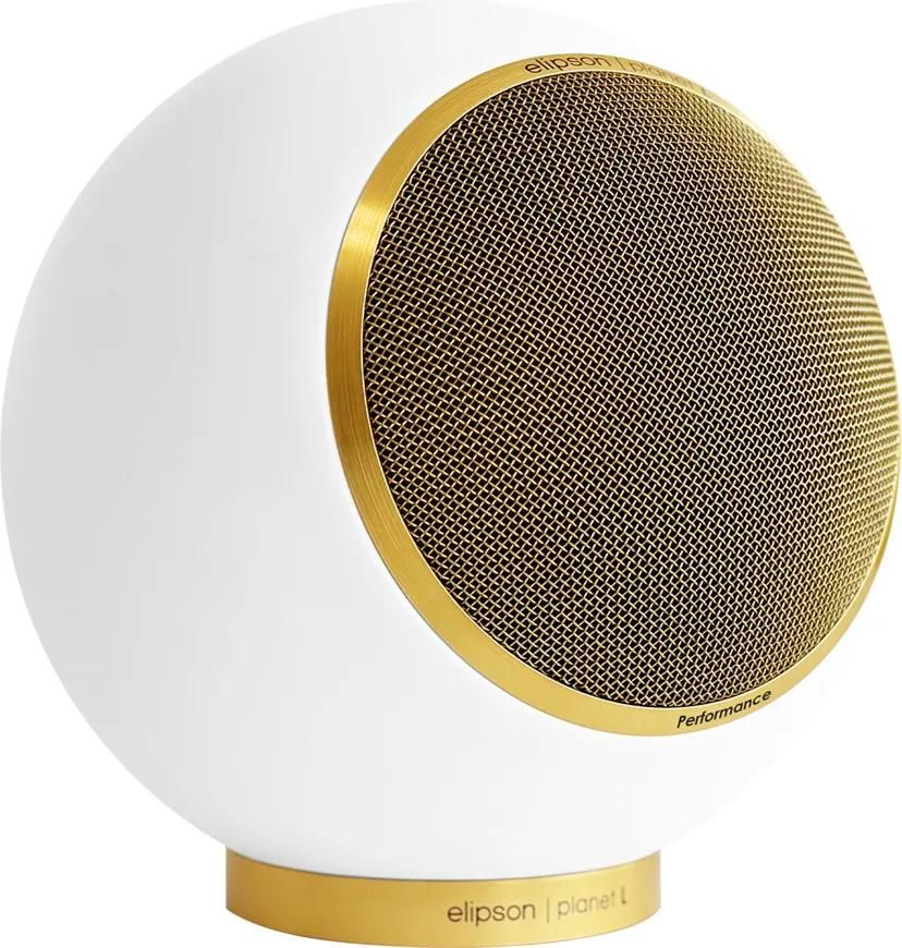Haut-parleur Elipson Planet L Performance Blanc mat Or