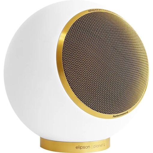 Altavoz Elipson Planet L Performance Blanco mate Dorado