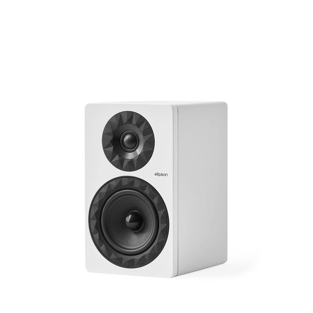 Elipson Prestige Facet II 6B Bookshelf Speaker - White Mat