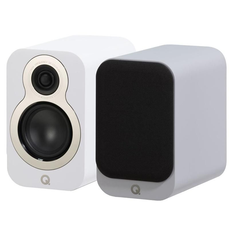 Q Acoustics 3010C Bookshelf Speaker - Matte White