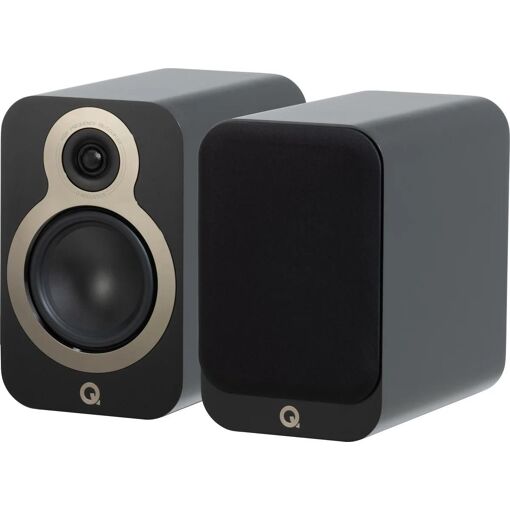 Altavoz Q Acoustics 3020C de Biblioteca - Negro mate