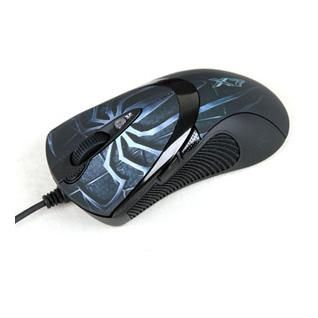 A4Tech XL-747H Anti-Vibrate Laser Gaming Mouse (Right-Handed, USB Type-A, 3600 DPI, 7 Programmable Buttons, Black)