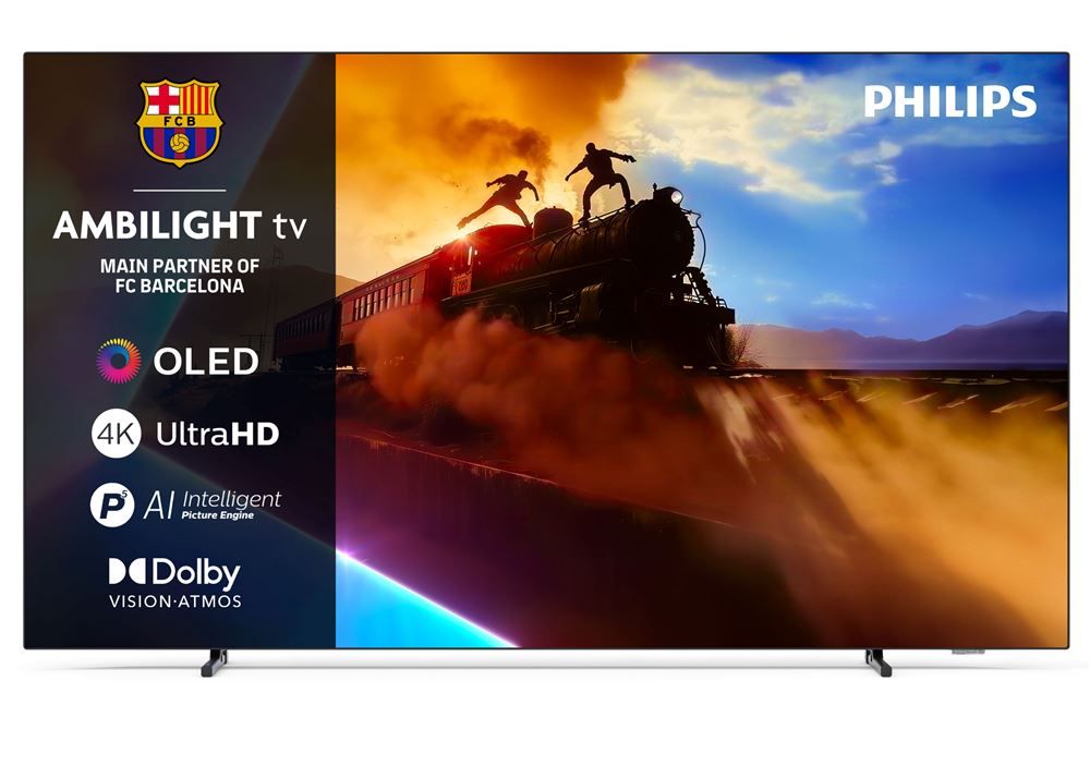Philips 48OLED760 121 cm (48") 4K OLED TV with Ambilight 2025 Metal Gray