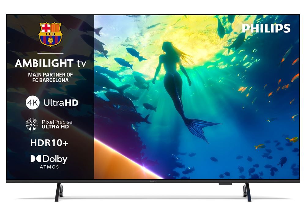 Philips 50PUS8000 4K UHD LED TV, 50" (126 cm) with Ambilight 2025